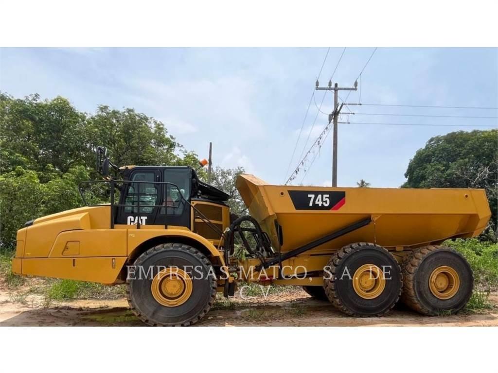 CAT 745-04LRC Liigendraamiga pinnaseveokid