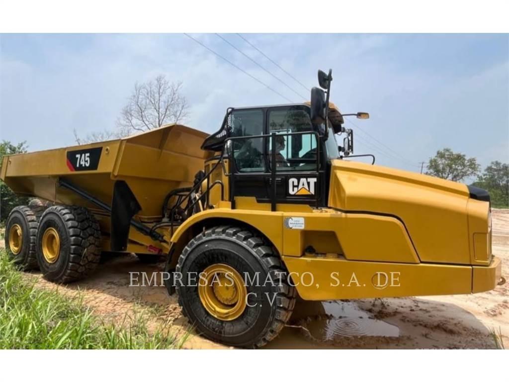 CAT 745-04LRC Liigendraamiga pinnaseveokid