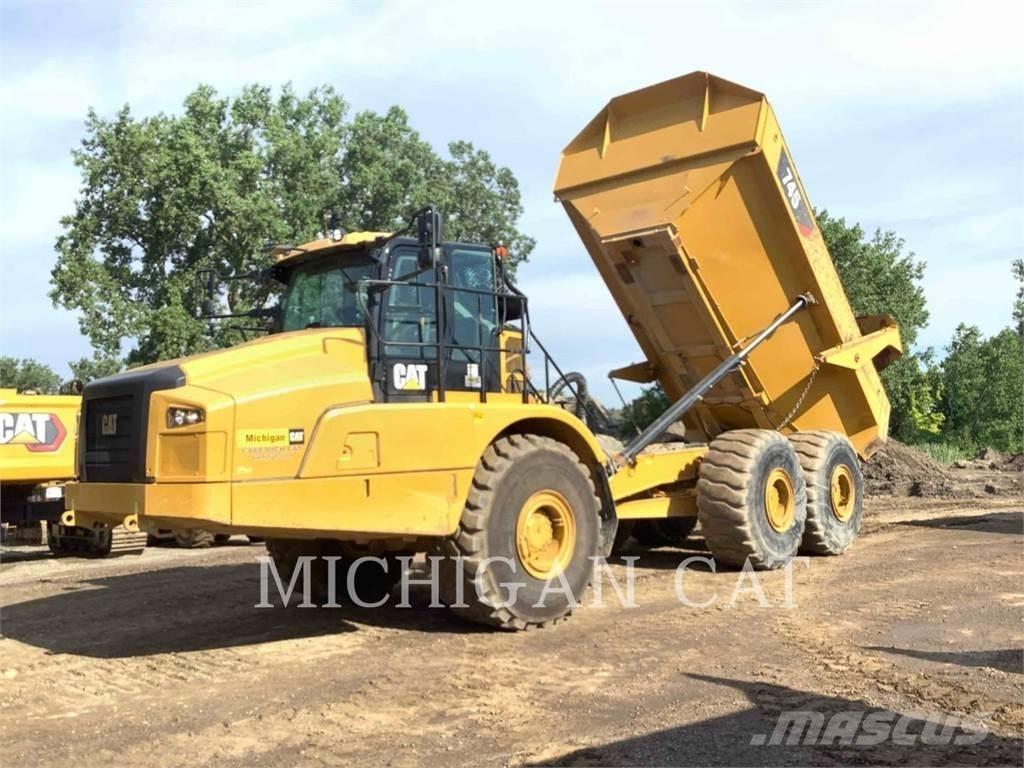 CAT 745 T Liigendraamiga pinnaseveokid