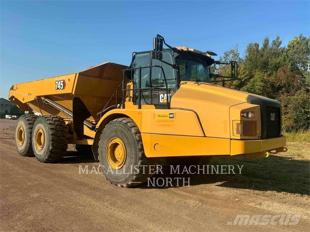 CAT 745 T Liigendraamiga pinnaseveokid