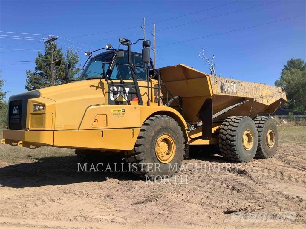 CAT 745C T Liigendraamiga pinnaseveokid