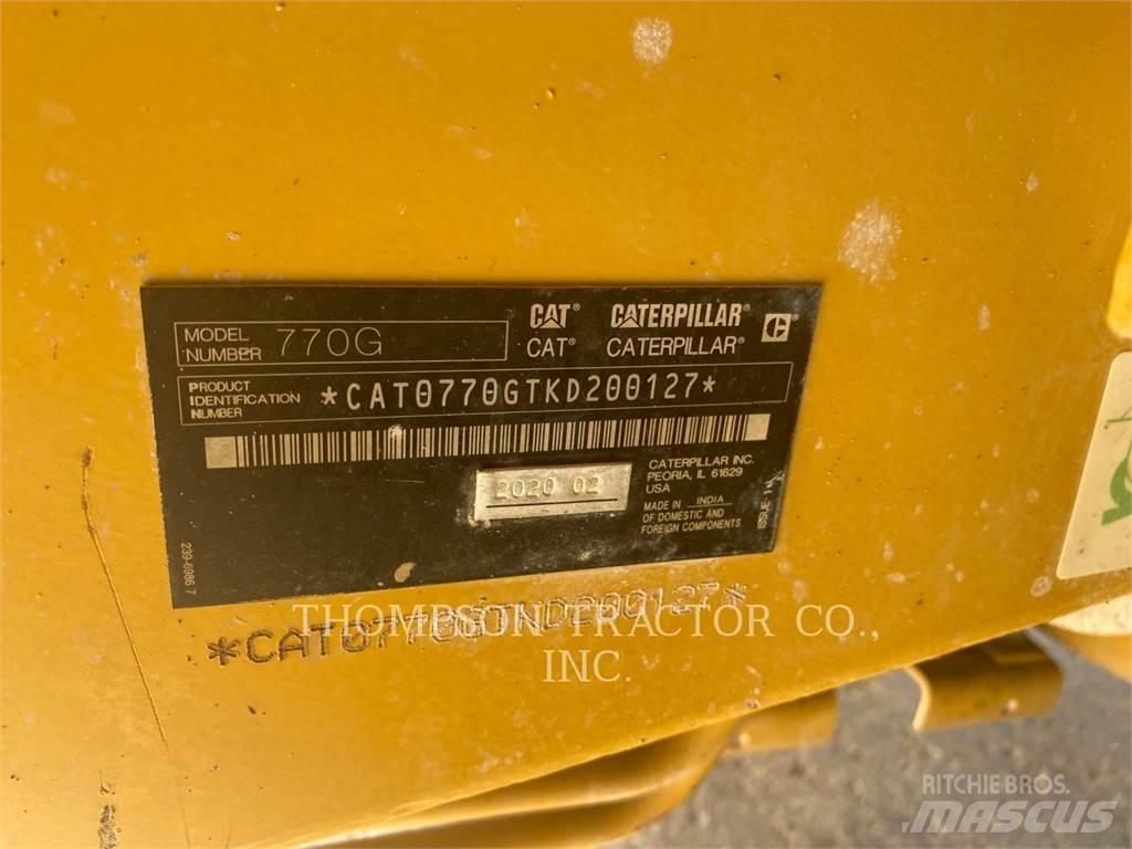 CAT 770 G Liigendraamiga pinnaseveokid