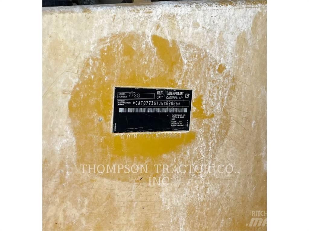 CAT 773G Liigendraamiga pinnaseveokid