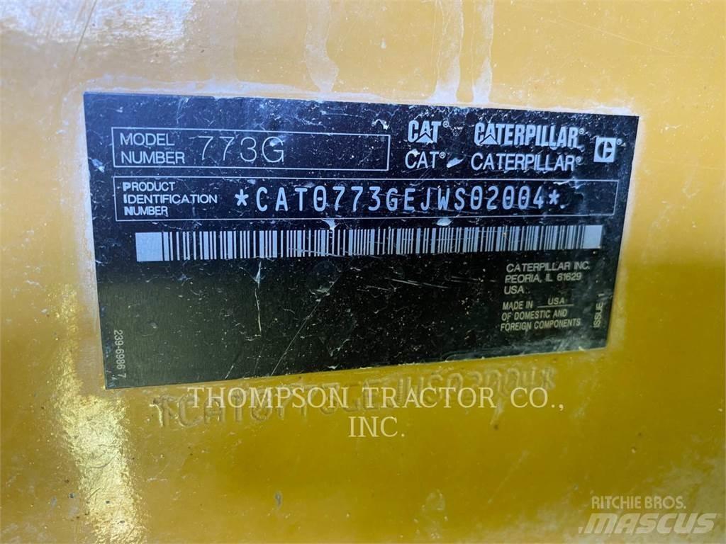 CAT 773G Liigendraamiga pinnaseveokid