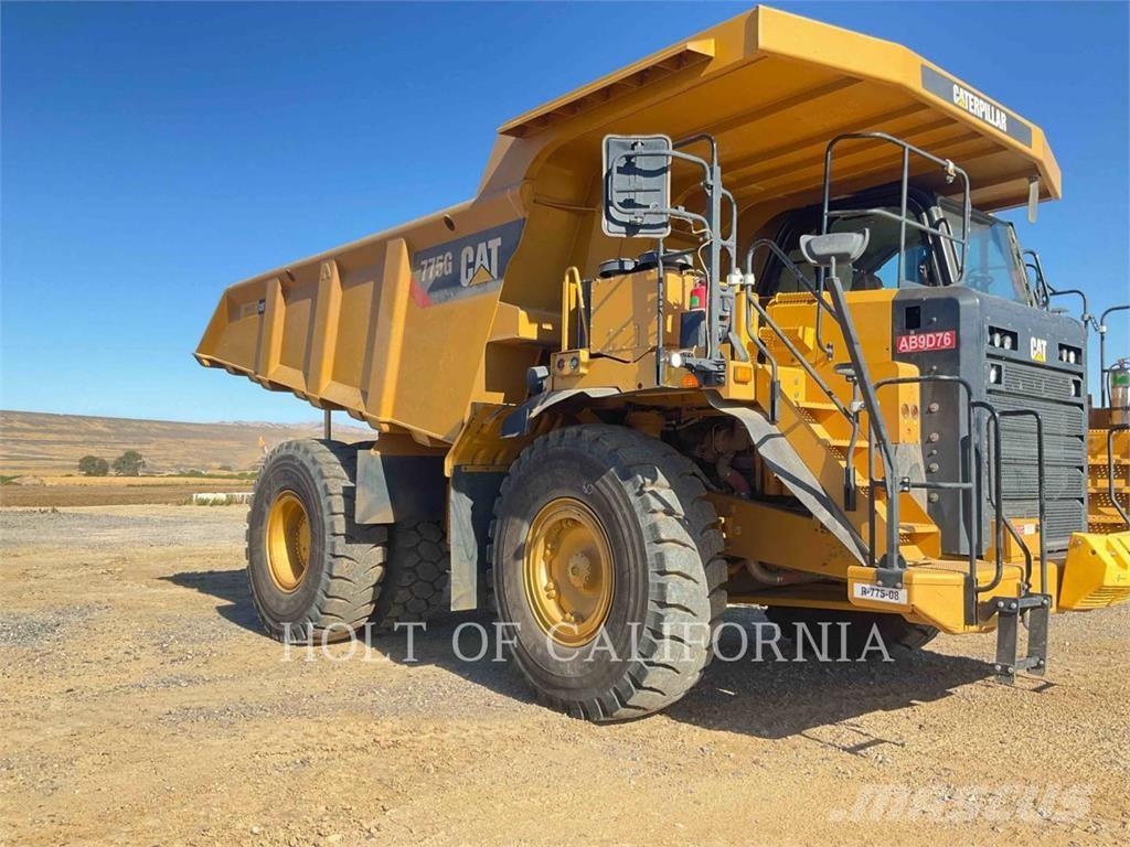 CAT 775G Liigendraamiga pinnaseveokid