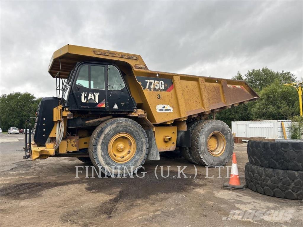 CAT 775G Liigendraamiga pinnaseveokid