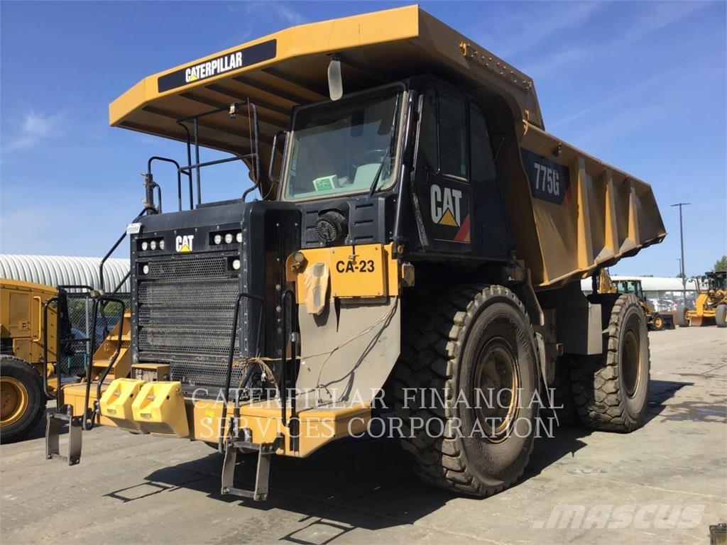 CAT 775G Liigendraamiga pinnaseveokid