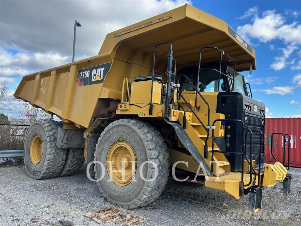 CAT 775G Liigendraamiga pinnaseveokid