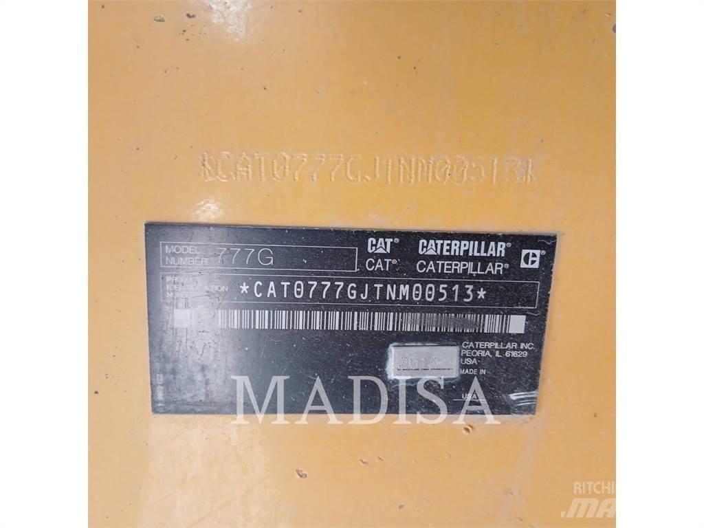 CAT 777 G Liigendraamiga pinnaseveokid