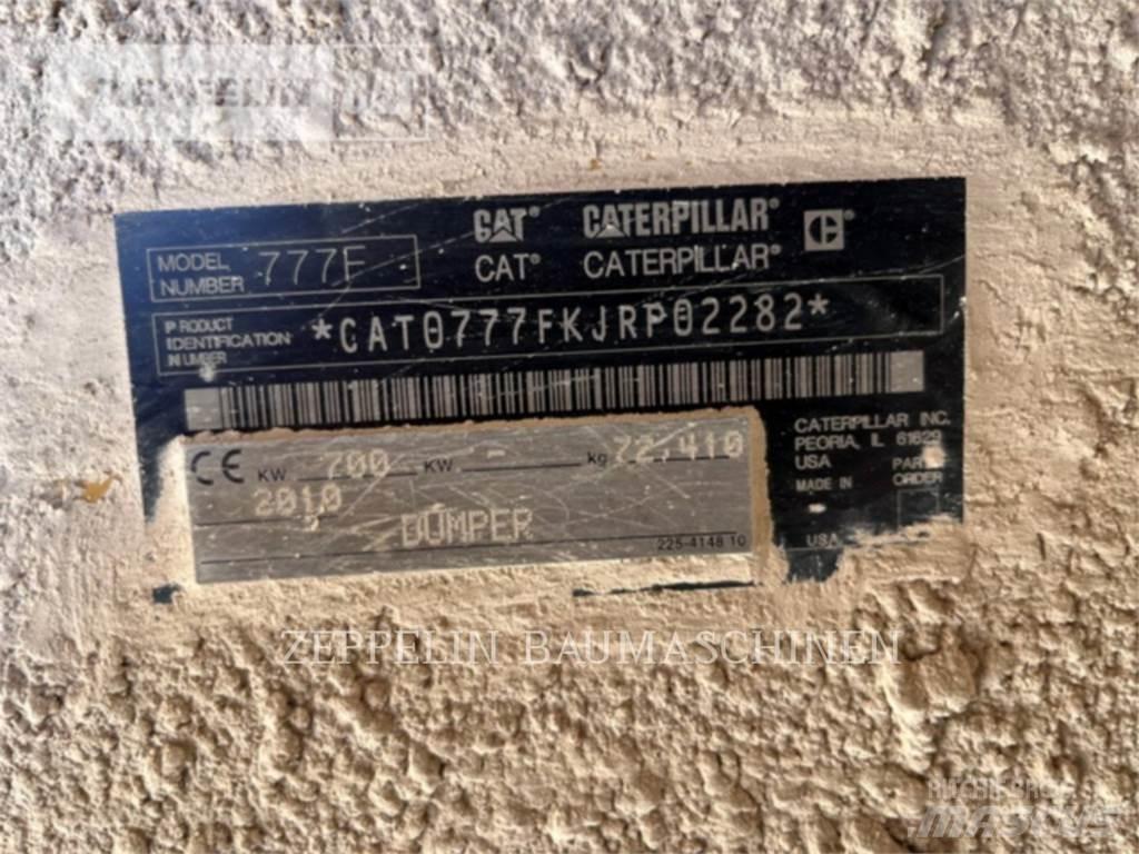 CAT 777F Liigendraamiga pinnaseveokid