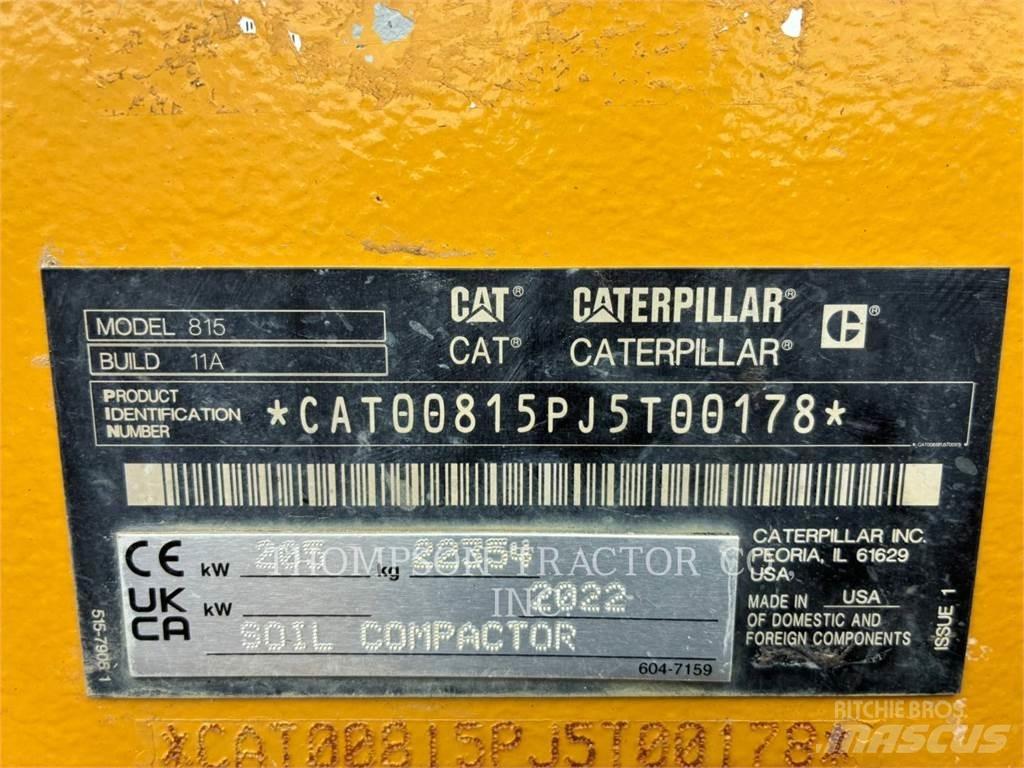 CAT 815 Pinnasetihendajad