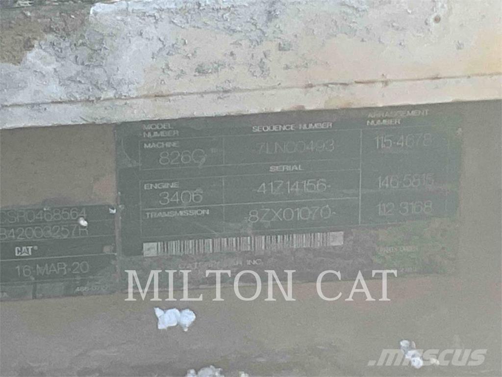 CAT 826G Pinnasetihendajad