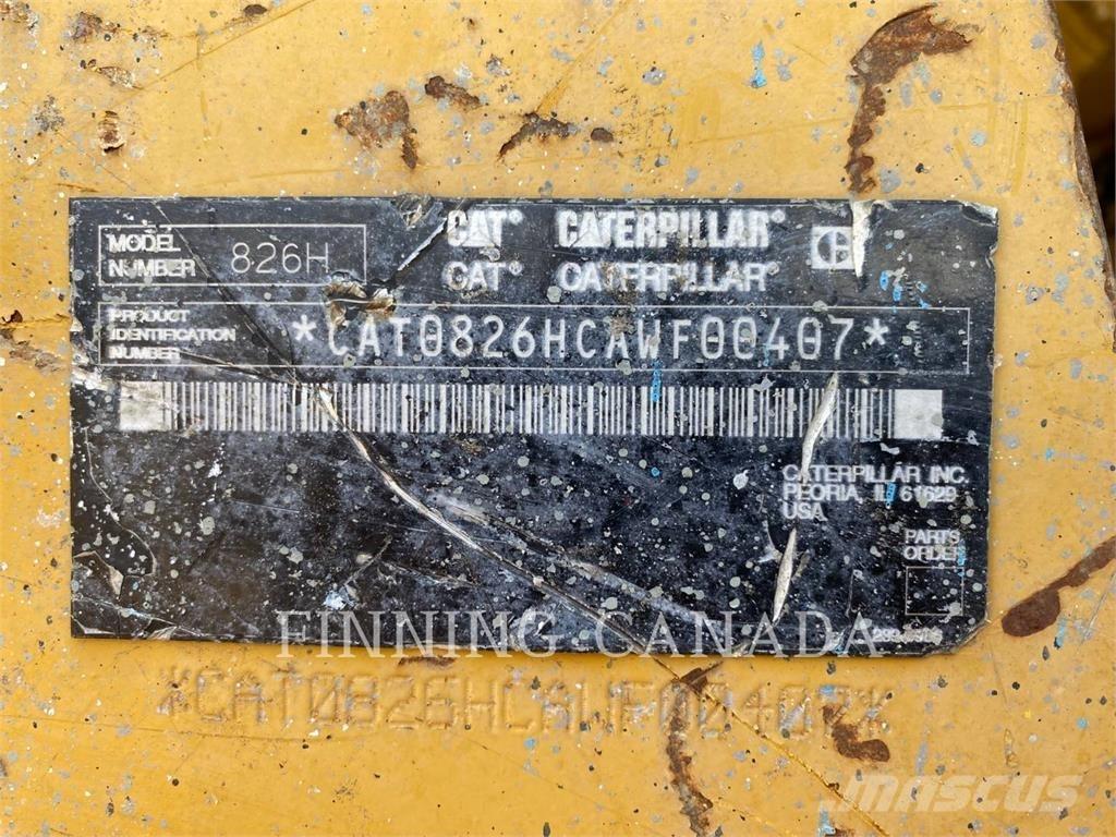 CAT 826H Pinnasetihendajad