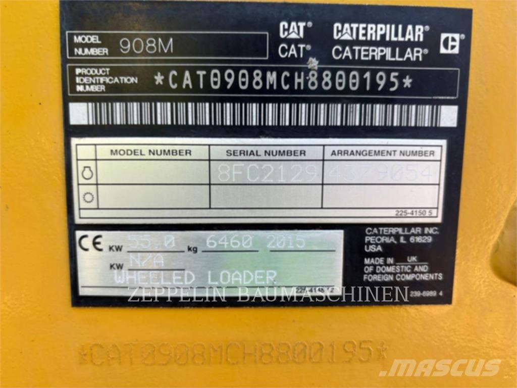 CAT 908M Rataslaadurid