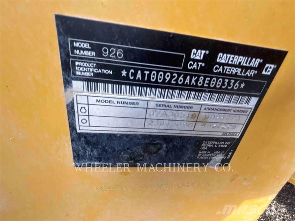 CAT 926 QC Rataslaadurid