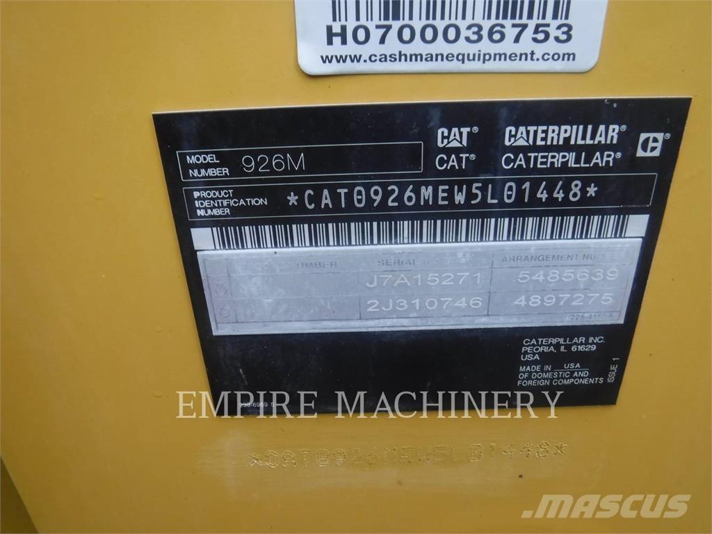 CAT 926M Rataslaadurid