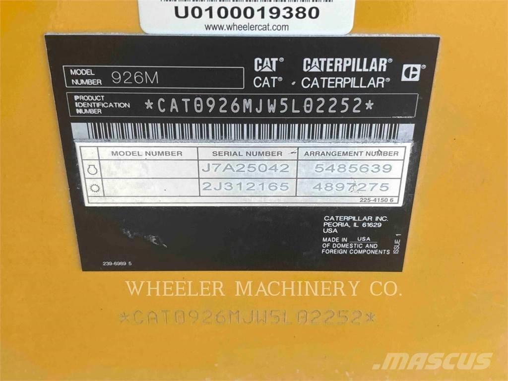 CAT 926M HL QC Rataslaadurid