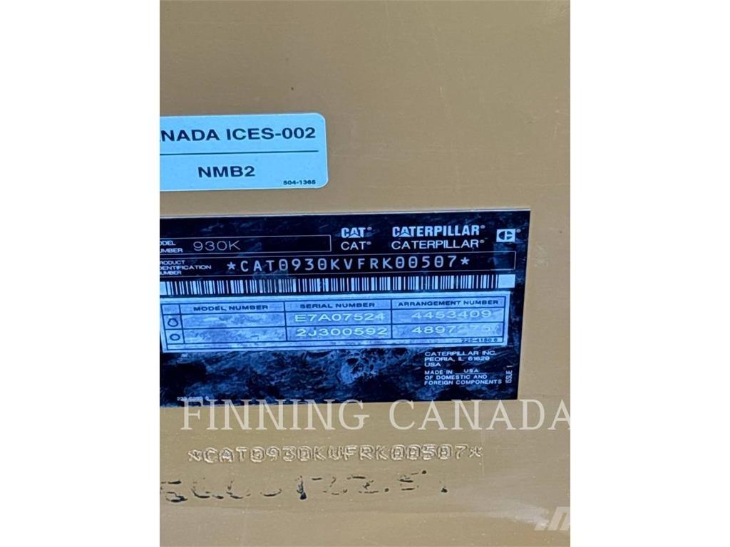 CAT 930K Rataslaadurid