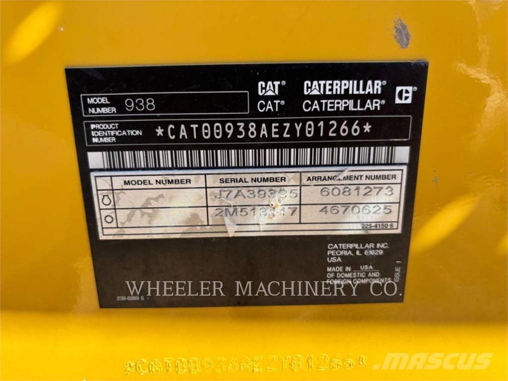 CAT 938 QC Rataslaadurid