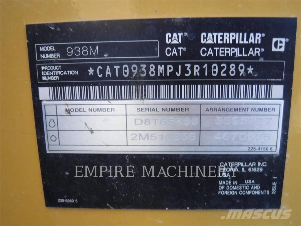 CAT 938M Rataslaadurid