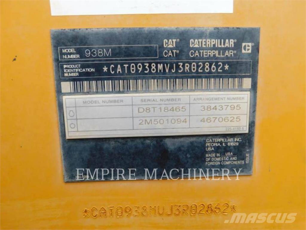 CAT 938M FC Rataslaadurid