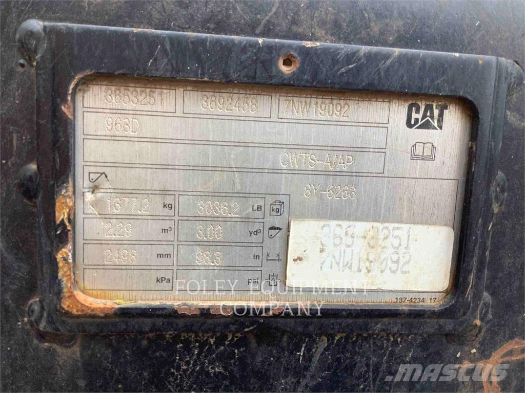 CAT 963K Roomiklaadurid