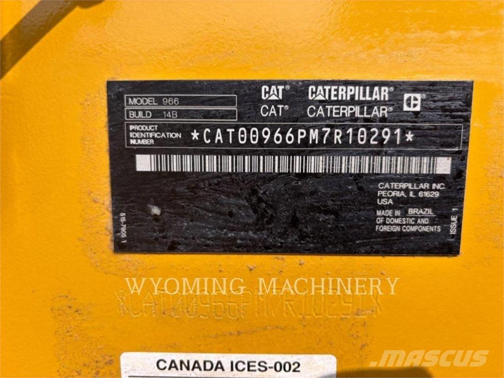 CAT 966 Rataslaadurid