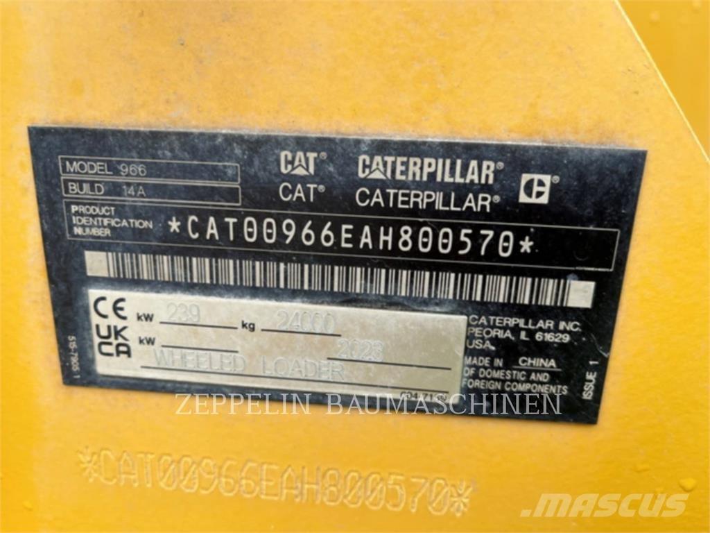CAT 966 Rataslaadurid