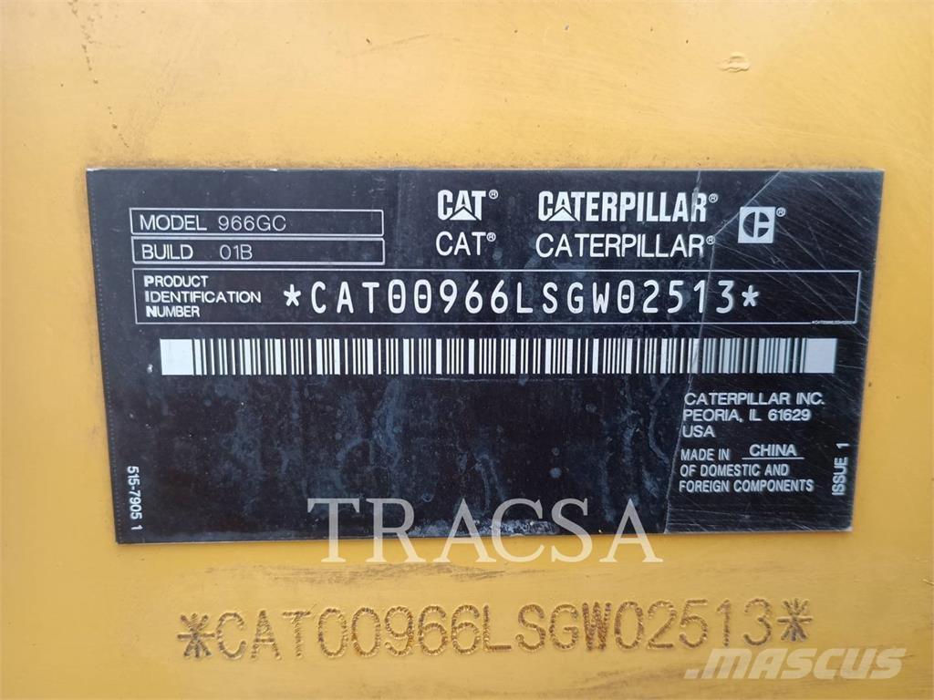 CAT 966GC Rataslaadurid