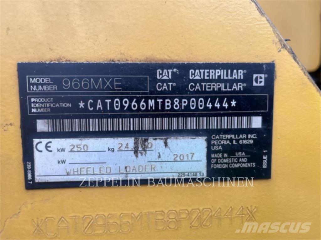 CAT 966MXE Rataslaadurid