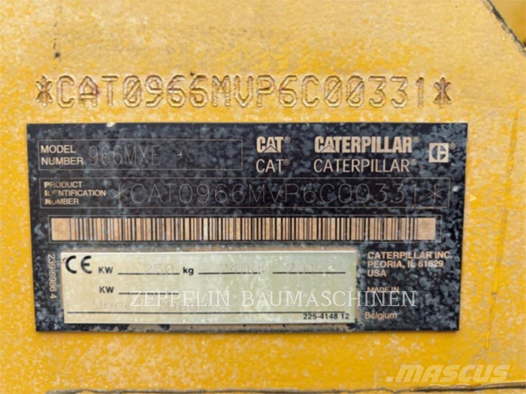 CAT 966MXE Rataslaadurid