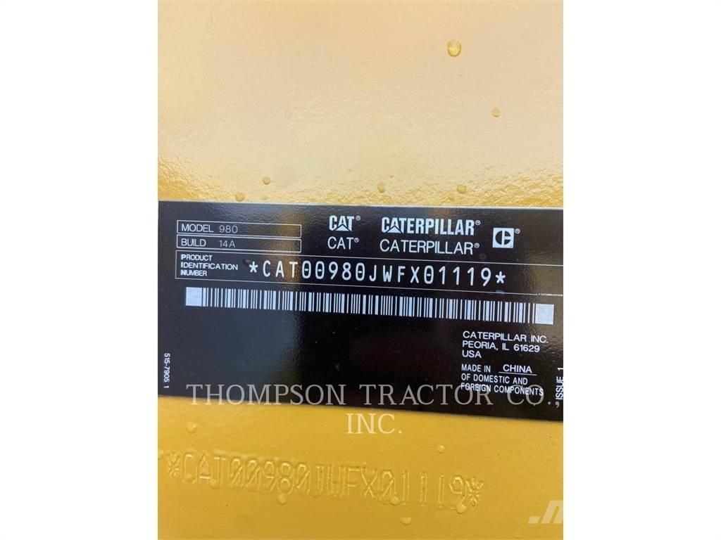 CAT 980 Rataslaadurid
