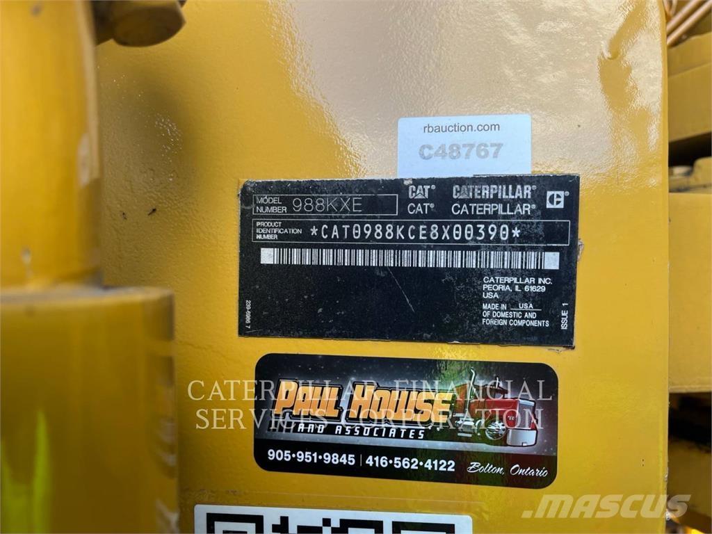 CAT 988KXE Rataslaadurid