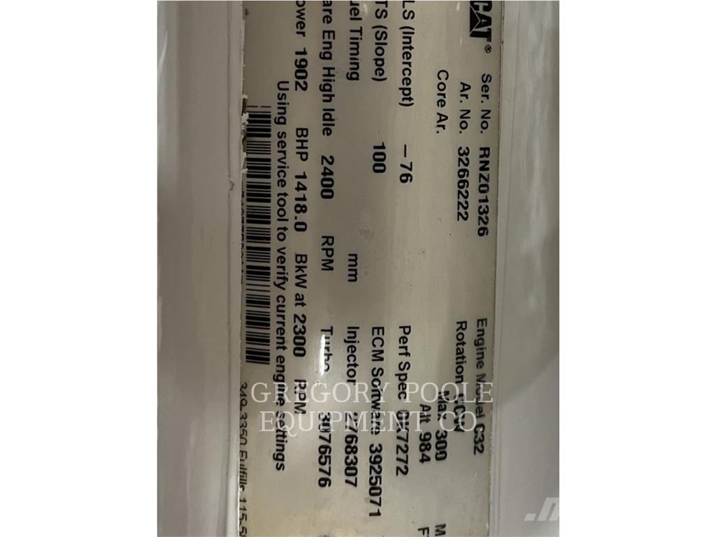 CAT C32 Merendusega seotud mootorid
