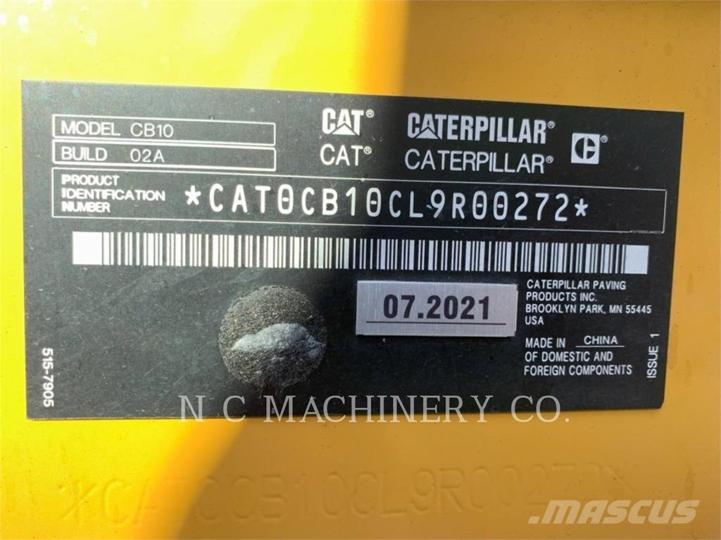 CAT CB10 Asfaldilaoturid