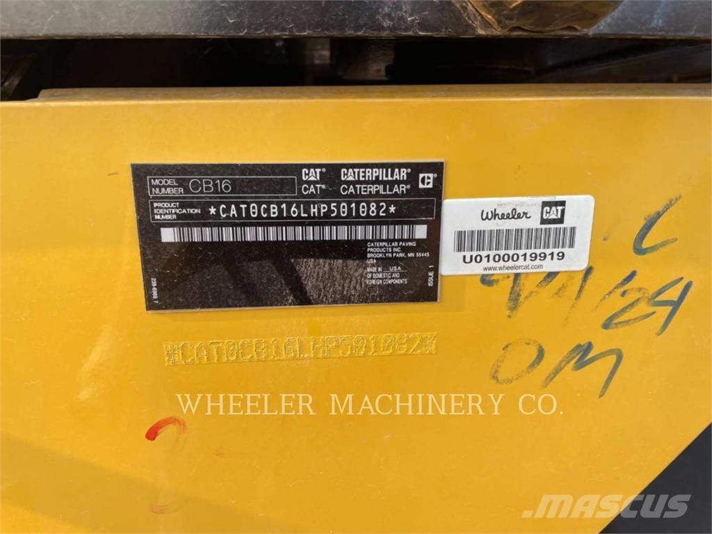 CAT CB16 CW VV Tandemrullid
