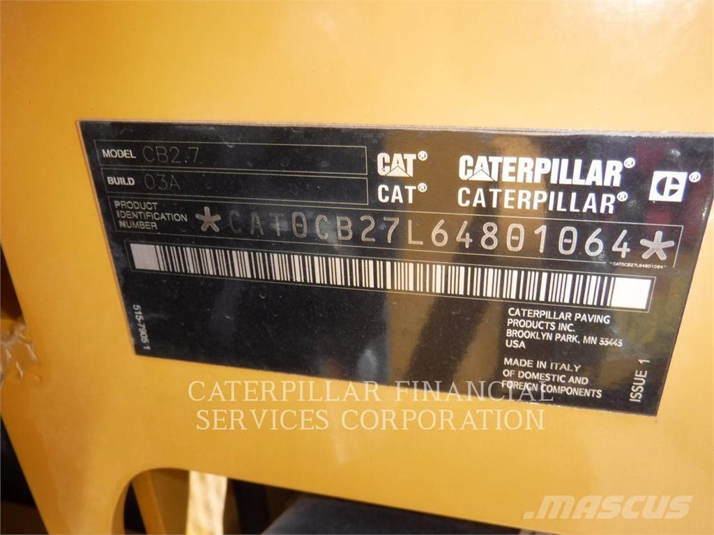 CAT CB2.7-03 Tandemrullid