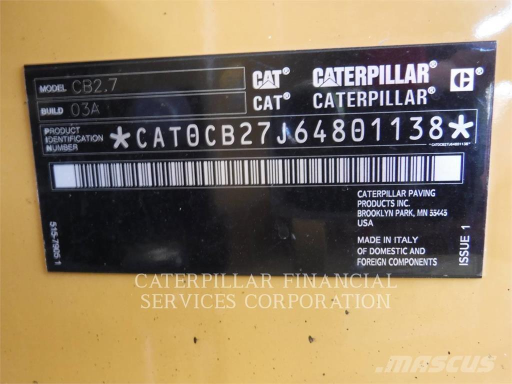 CAT CB2.703 Tandemrullid