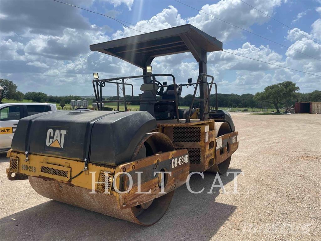 CAT CB634D Tandemrullid