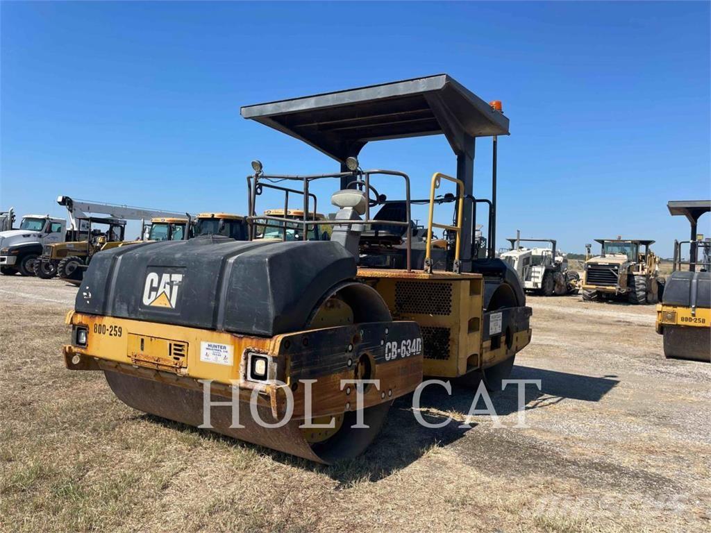 CAT CB634D Tandemrullid