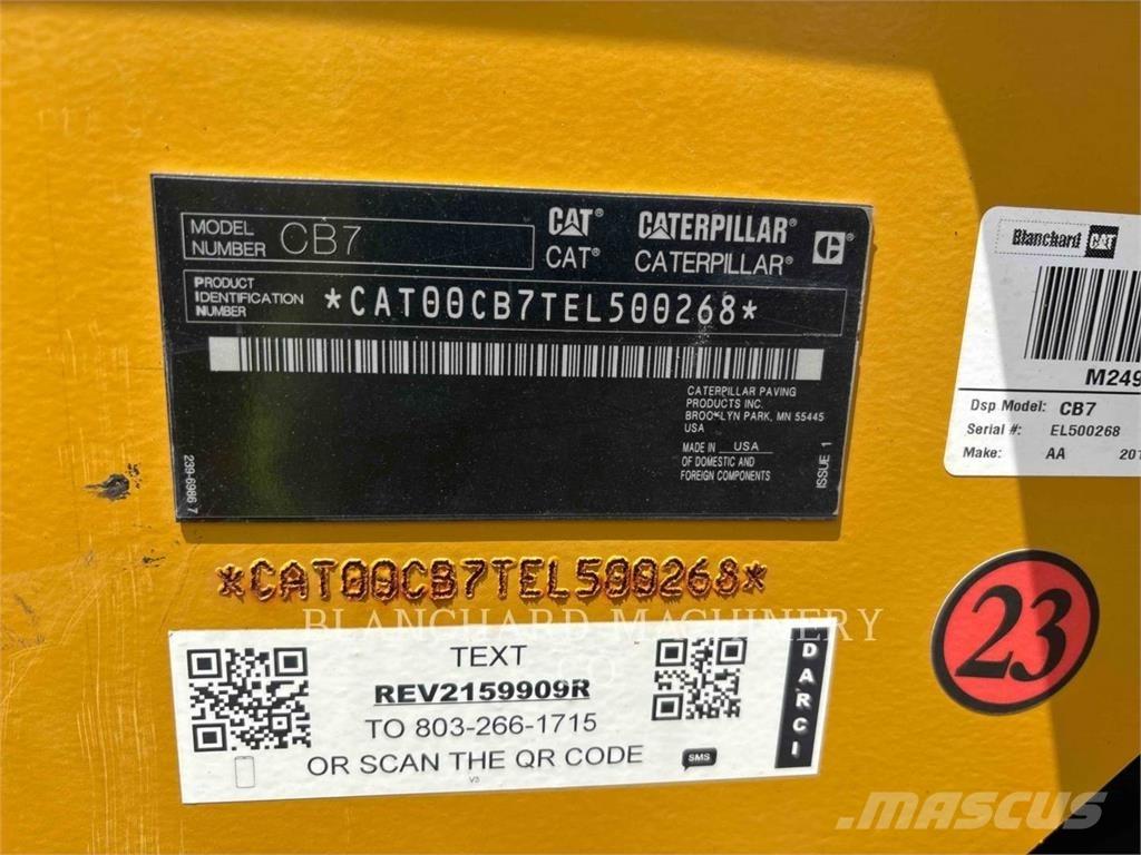 CAT CB7 Tandemrullid