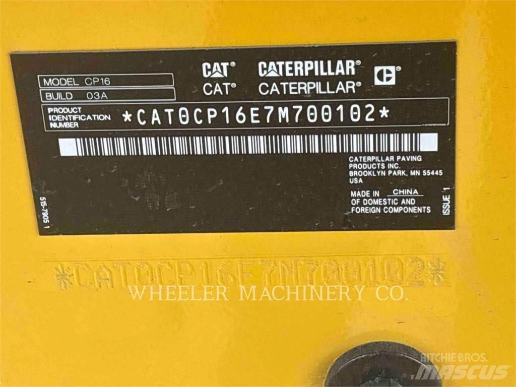 CAT CP16 Ühe trumliga rullid