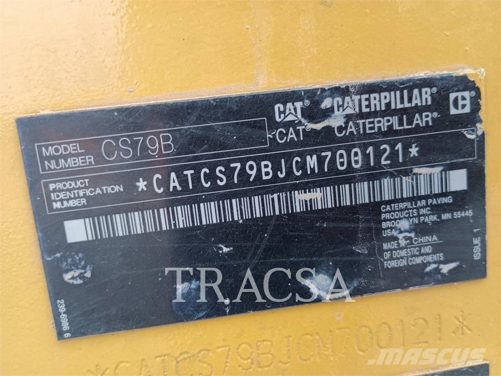 CAT CS 79 B Ühe trumliga rullid