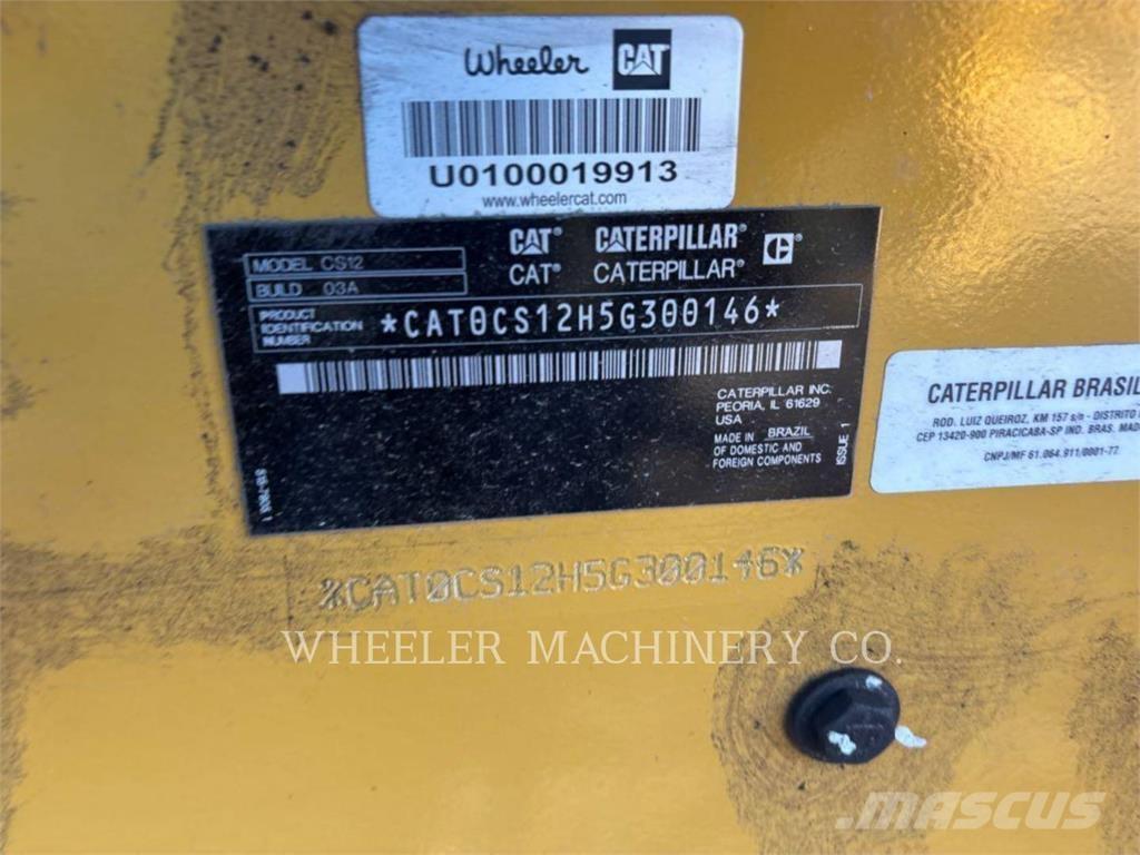 CAT CS12 Ühe trumliga rullid