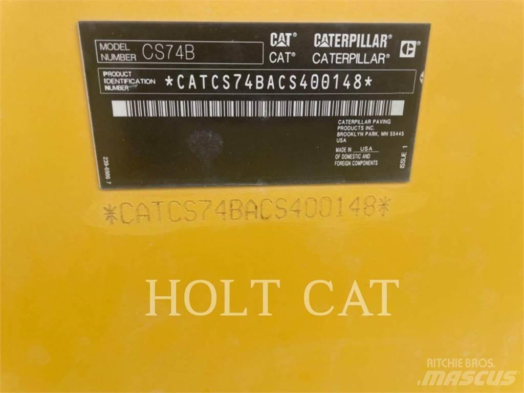 CAT CS74B CAB Ühe trumliga rullid