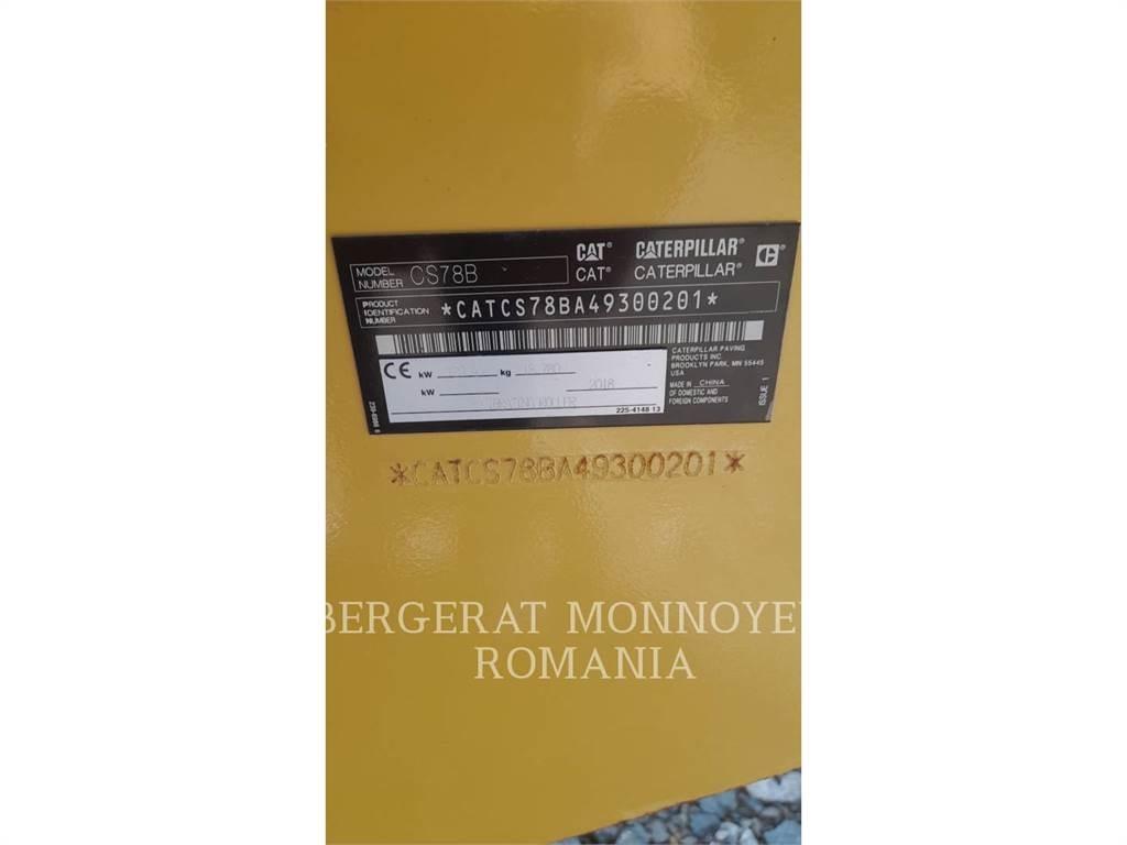 CAT CS78B Ühe trumliga rullid
