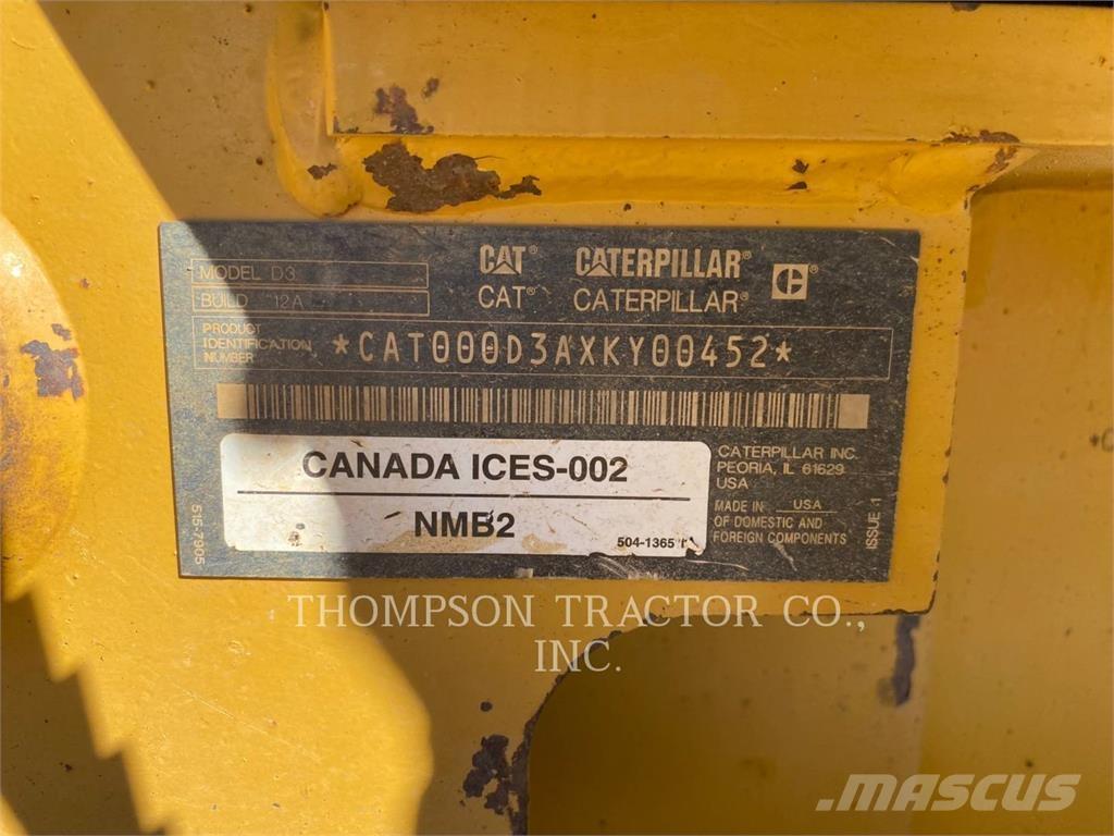 CAT D3LGP Buldooserid