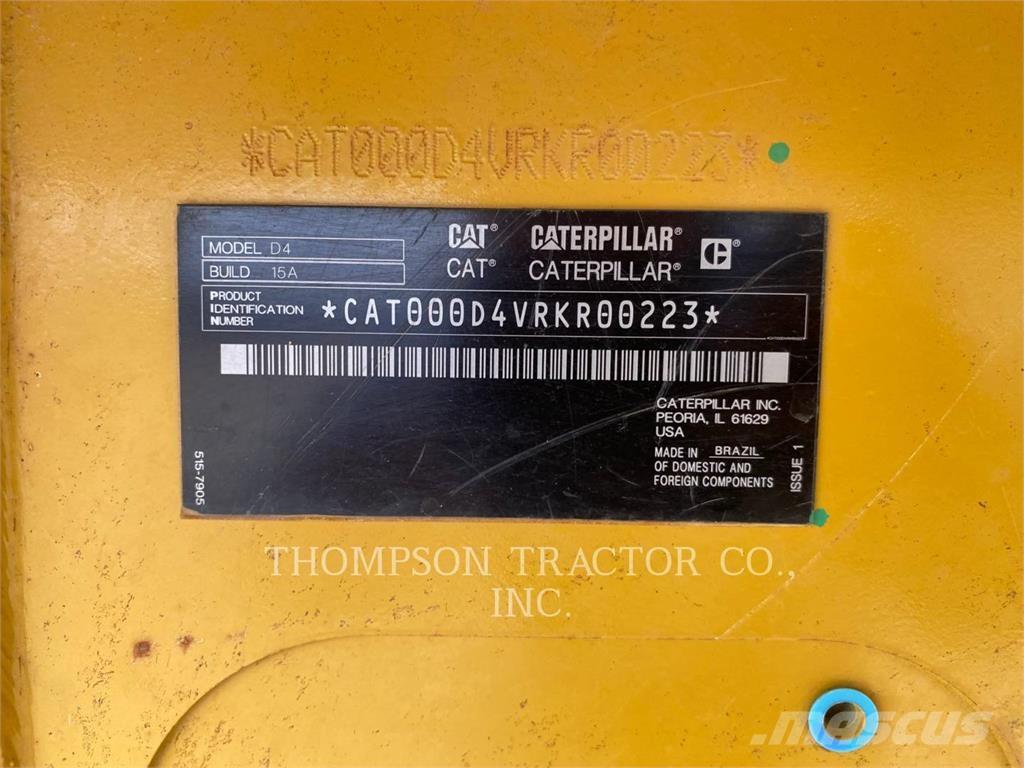 CAT D4 VP Buldooserid