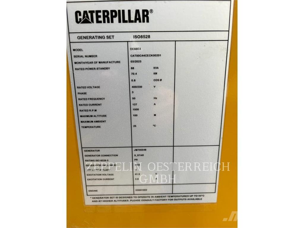 CAT DE88E3 Tööstusmootorid