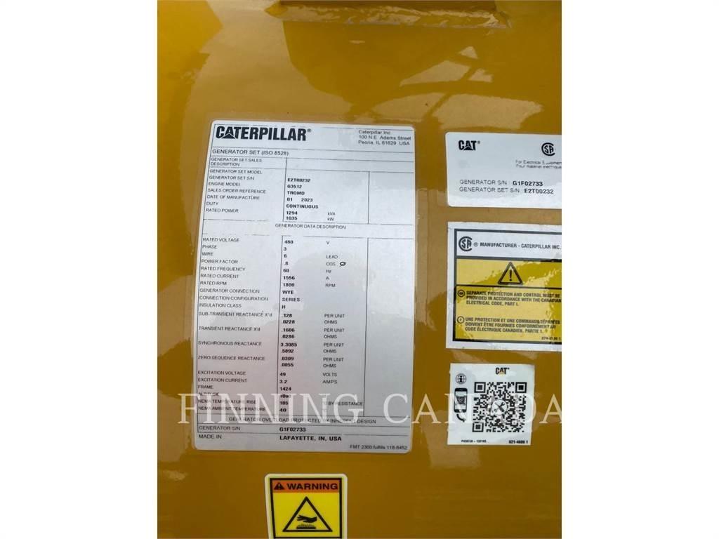 CAT G 3512 Diiselgeneraatorid